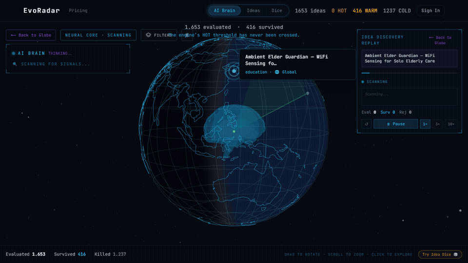 My Self-Evolving AI Engine Generates Startup Ideas — Then Kills Most of ...