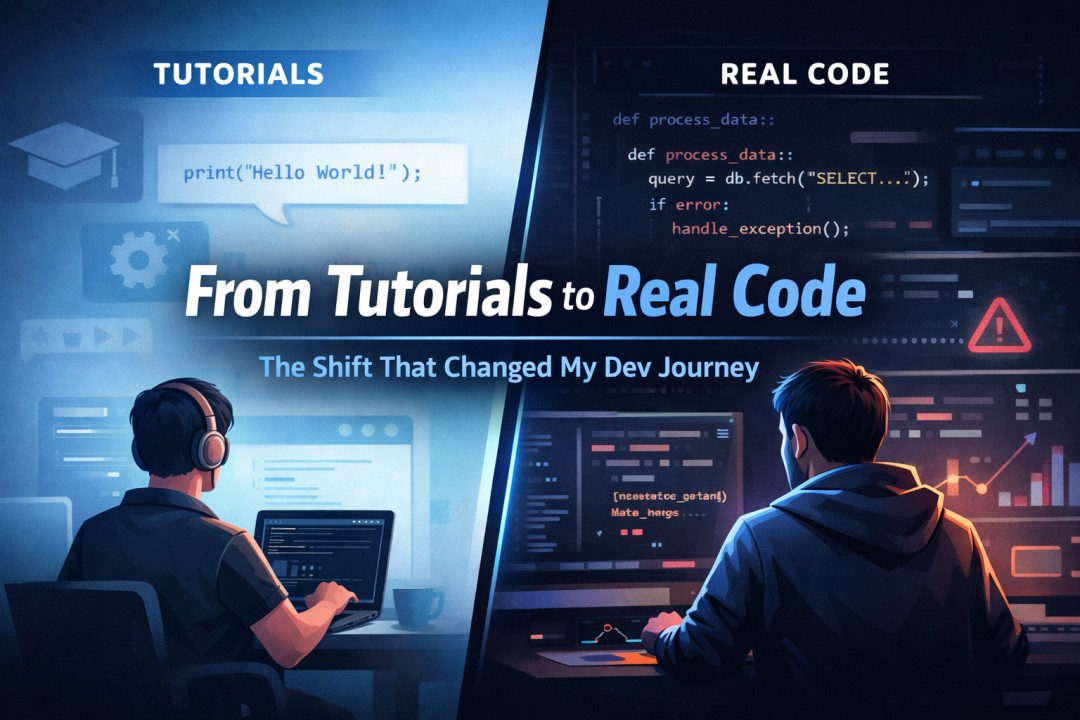 From Tutorials to Real Code: The Shift That Changed My Developer ...