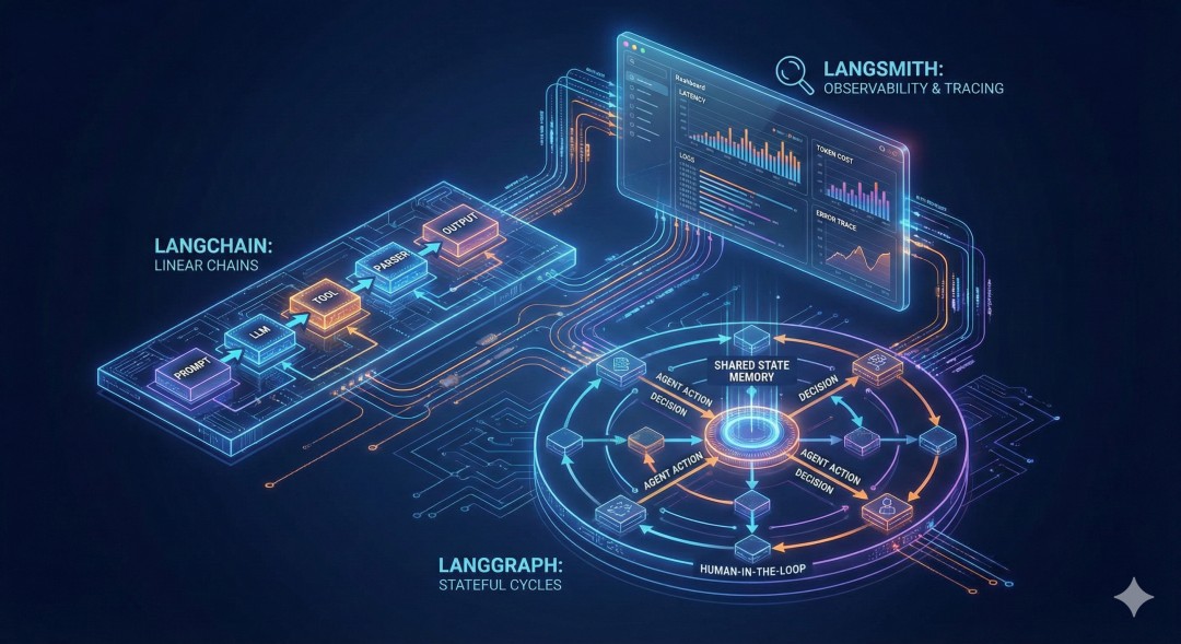 LangChain vs LangGraph vs LangSmith: Understanding the Ecosystem ...