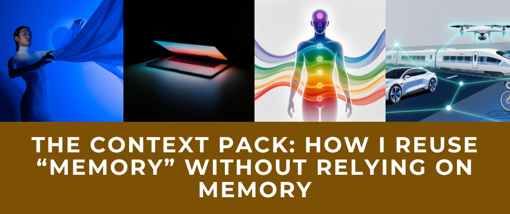 The Context Pack: How I Reuse “Memory” Without Relying on Memory ...