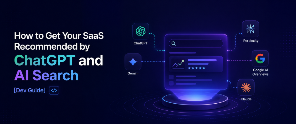 How to Get Your SaaS Recommended by ChatGPT and AI Search [Dev Guide ...
