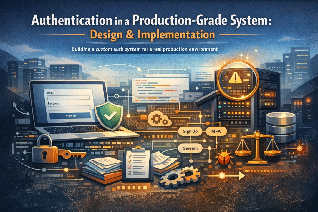 Thinking auth in producation systems a dive on the backend - Coder Legion