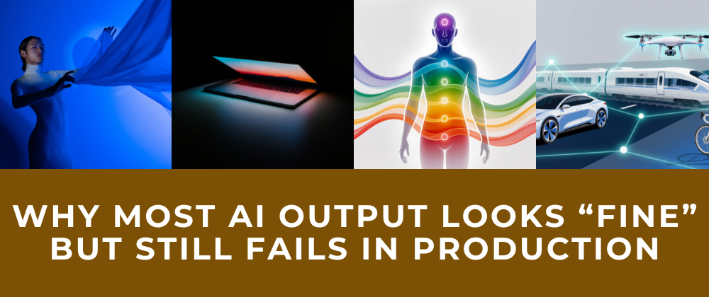 Why Most AI Output Looks “Fine” But Still Fails in Production - Coder ...