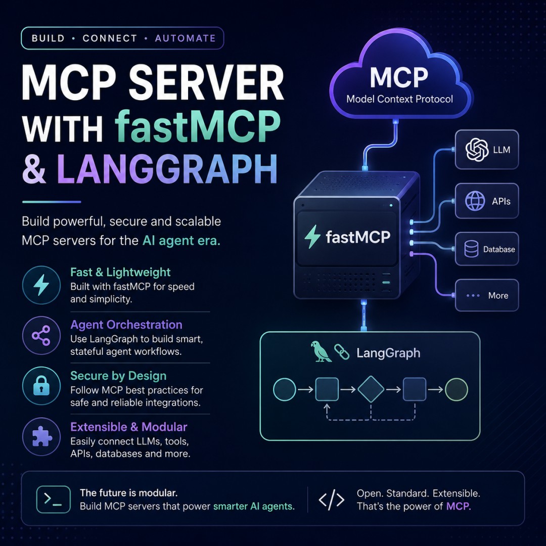 Building MCP Servers with FastMCP + LangGraph - Coder Legion