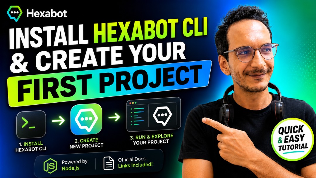 Install Hexabot CLI and Create Your First AI Workflow - Coder Legion