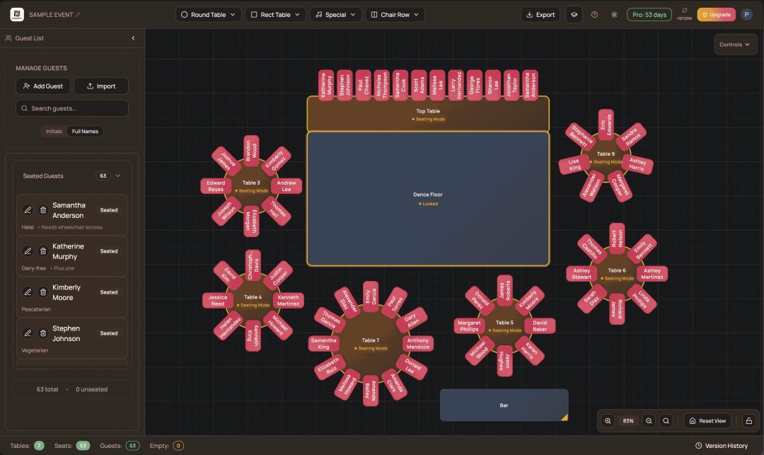 SeatPlan.io — Professional Seating Charts Made Simple - Coder Legion