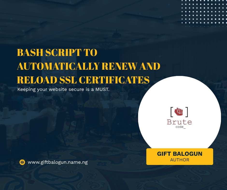Bash Script to Automatically Renew and Reload SSL Certificates - Coder ...