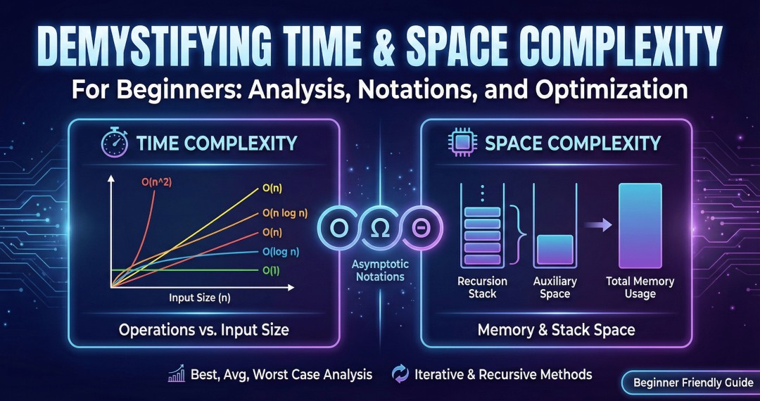 Demystifying Time and Space Complexity for Beginners - Coder Legion