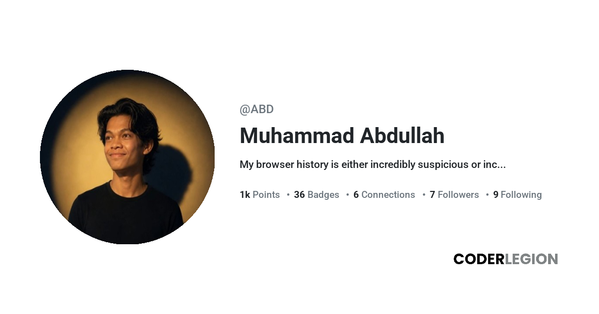 abd - Coder Legion